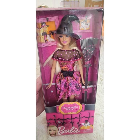Barbie Halloween Haunt Witch 2012 NEW In Box Sealed Collectible Rare - Picture 2 of 7